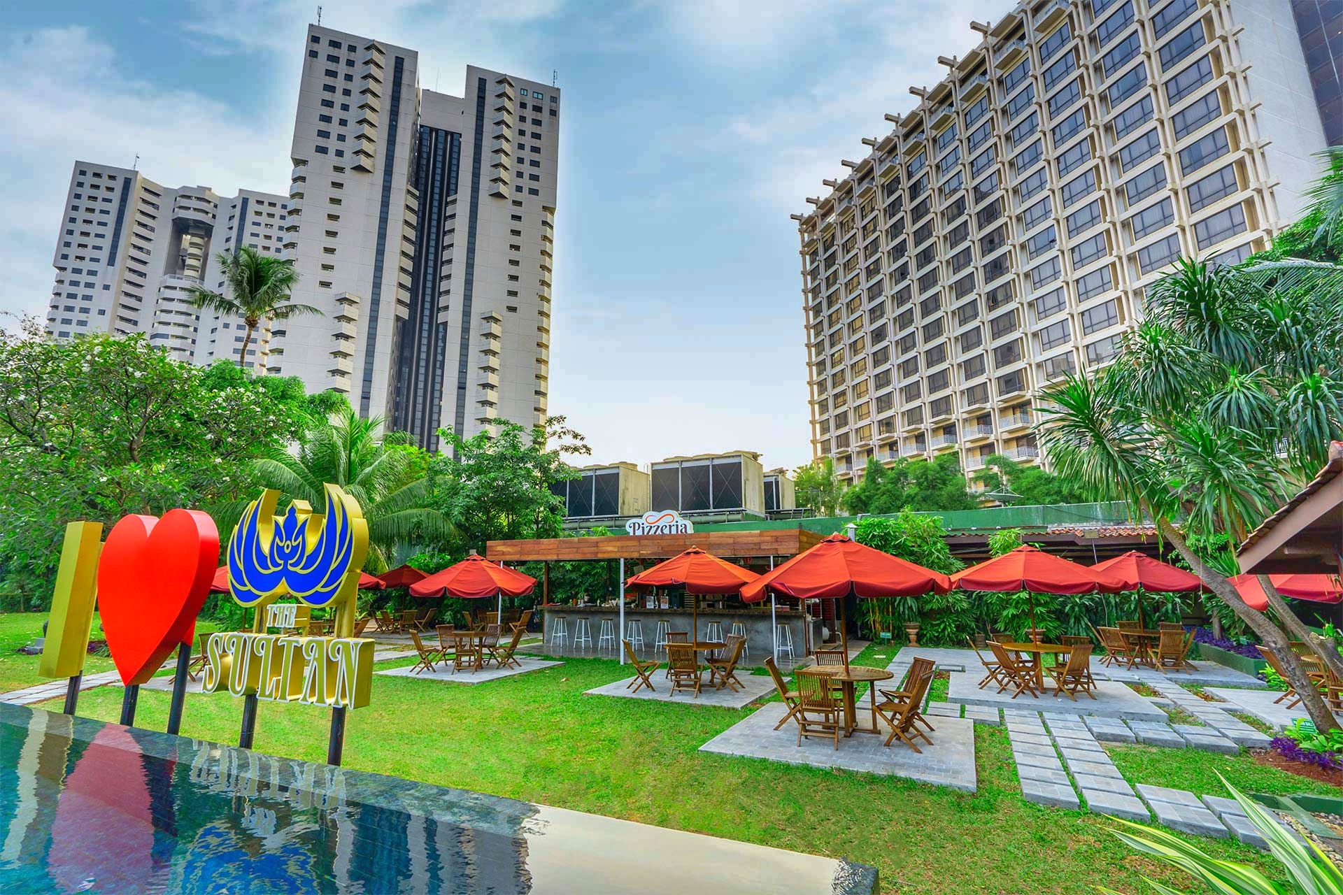 Eksekusi Hotel Sultan dijadwalkan berlangsung 18 Juni 2026. Pengelola GBK menutup sejumlah pintu masuk, area parkir, hingga fasilitas publik selama proses pengosongan berlangsung. (Foto: Hotel Sultan Jakarta)