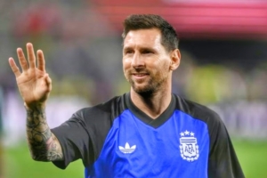 Pemain Argentina, Lionel Messi menjadi bintang besar pada pertandingan fase grup Piala Dunia 2026. (Foto: Getty Images/David Ramos)