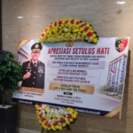 Korban Penipuan Dana Syariah Kirim Karangan Bunga Apresiasi ke Bareskrim