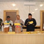 6,8 Kg Ganja Disembunyikan di Lapas II-B Padangsidimpuan, Empat Tersangka Ditangkap