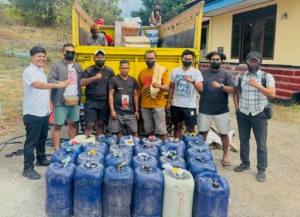 Ditpolairud Polda NTT Gagalkan Penyelundupan Minyak Tanah ke Rote Ndao