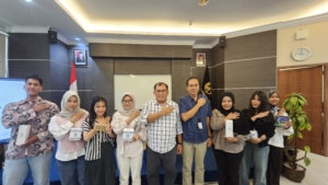 Jasa Raharja Kepri mengedukasi mahasiswa UNIBA tentang keselamatan transportasi, penutupan U-Turn, dan pentingnya kepatuhan pajak kendaraan bermotor di Batam. (Foto: ReportaseNews/Agus)