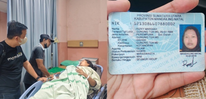 Warga Madina Ditemukan Kritis Hendak Melahirkan di Bekasi, Keluarganya Dicari