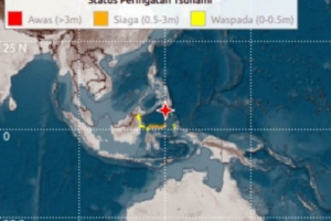 Tujuh Wilayah Pesisir Indonesia Diterjang Tsunami, Ini Lokasinya
