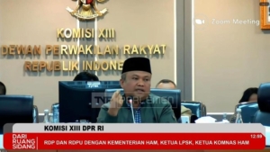 DPR Minta LPSK Tolak Lindungi Sony Sanjaya