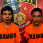 Polsek Babat Toman mengungkap dua lokasi illegal refinery di Musi Banyuasin. Dua pekerja diamankan, sementara dua pemilik masuk DPO dan masih diburu polisi. (Ist)