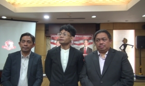 Pejuang Merah Putih SuperApps menyiapkan aplikasi perlindungan Pekerja Migran Indonesia dengan fitur SOS Button, e-wallet, remitansi, hingga bantuan hukum yang ditargetkan meluncur dalam tiga bulan. (Foto: ReportaseNews/Tama)