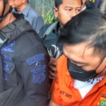 Tersangka tiga perkara dugaan korupsi, Don Ritto, resmi dilimpahkan dari Polda Metro Jaya ke Kejaksaan Agung (Kejagung), Jumat (17/7/2026). (Foto: ReportaseNews/Tama)