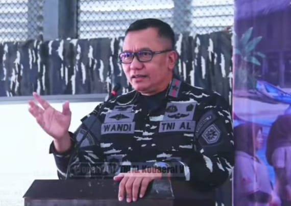 Wadan Kodaeral V Brigjen Mar Suwandi Bekali 1.101 Siswa SPPI KNMP 2026