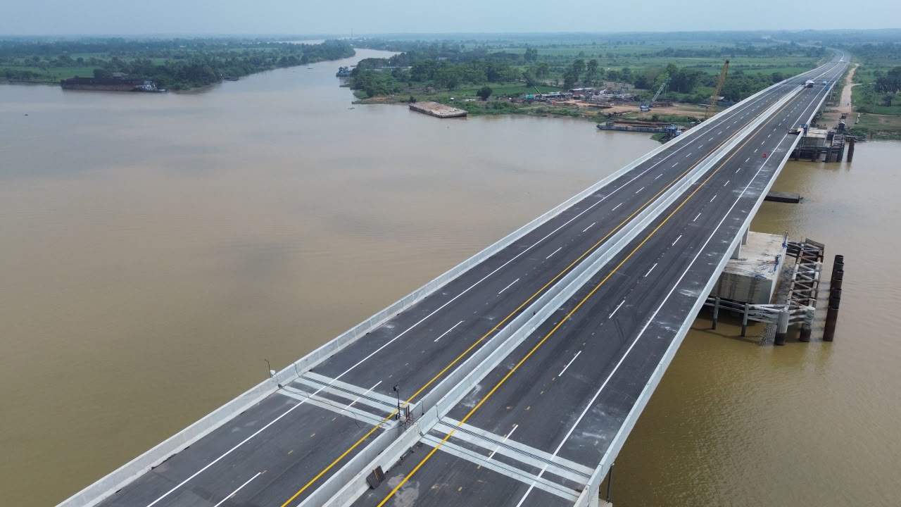 Hutama Karya Terima Sertifikat Laik Fungsi Struktur Jembatan Musi V, Tol Palembang–Betung 