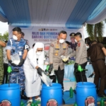 Polda Sumsel Musnahkan 19,4 Kilogram Sabu dan 352 Butir Ekstasi dari 19 Tersangka 