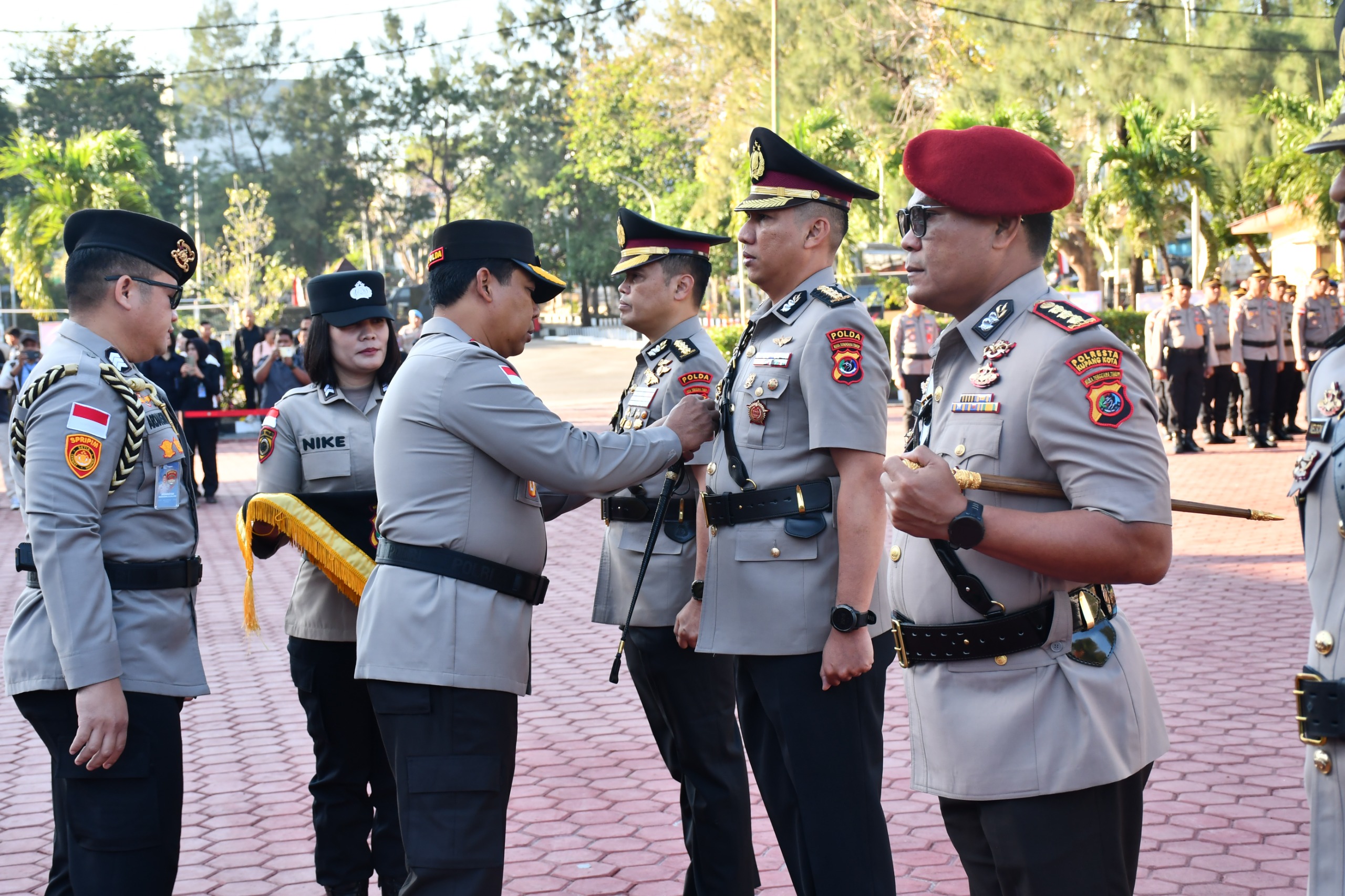 Kapolda NTT Pimpin Sertijab PJU dan Kapolres 