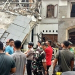 Ledakan Pipa Gas di Grand Polonia Medan, Empat Orang Terjebak Reruntuhan