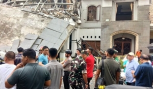 Ledakan Pipa Gas di Grand Polonia Medan, Empat Orang Terjebak Reruntuhan
