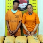 Polres Tapsel Sita 5 Kg Ganja Asal Madina, Dua Tersangka Ditangkap