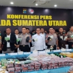 Rekor Baru, Polda Sumut Potong Jalur Logistik 5,3 Ton Narkoba