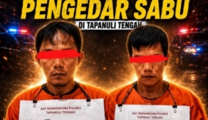 Sembunyikan Sabu di Wadah Minyak Rambut, Dua Pengedar di Tapteng Diciduk Polisi