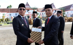 Bupati Tapsel Lantik 10 Pejabat Pratama, Ini Daftar Namanya