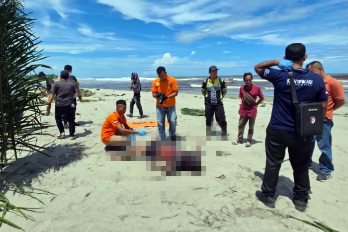 Diduga Mencuri Sawit, Seorang Pria Tewas di Sungai Garoga Tapteng