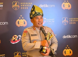 Kombes Pol Eko Budhi Purwono Raih Hoegeng Awards 2026 Green Policing