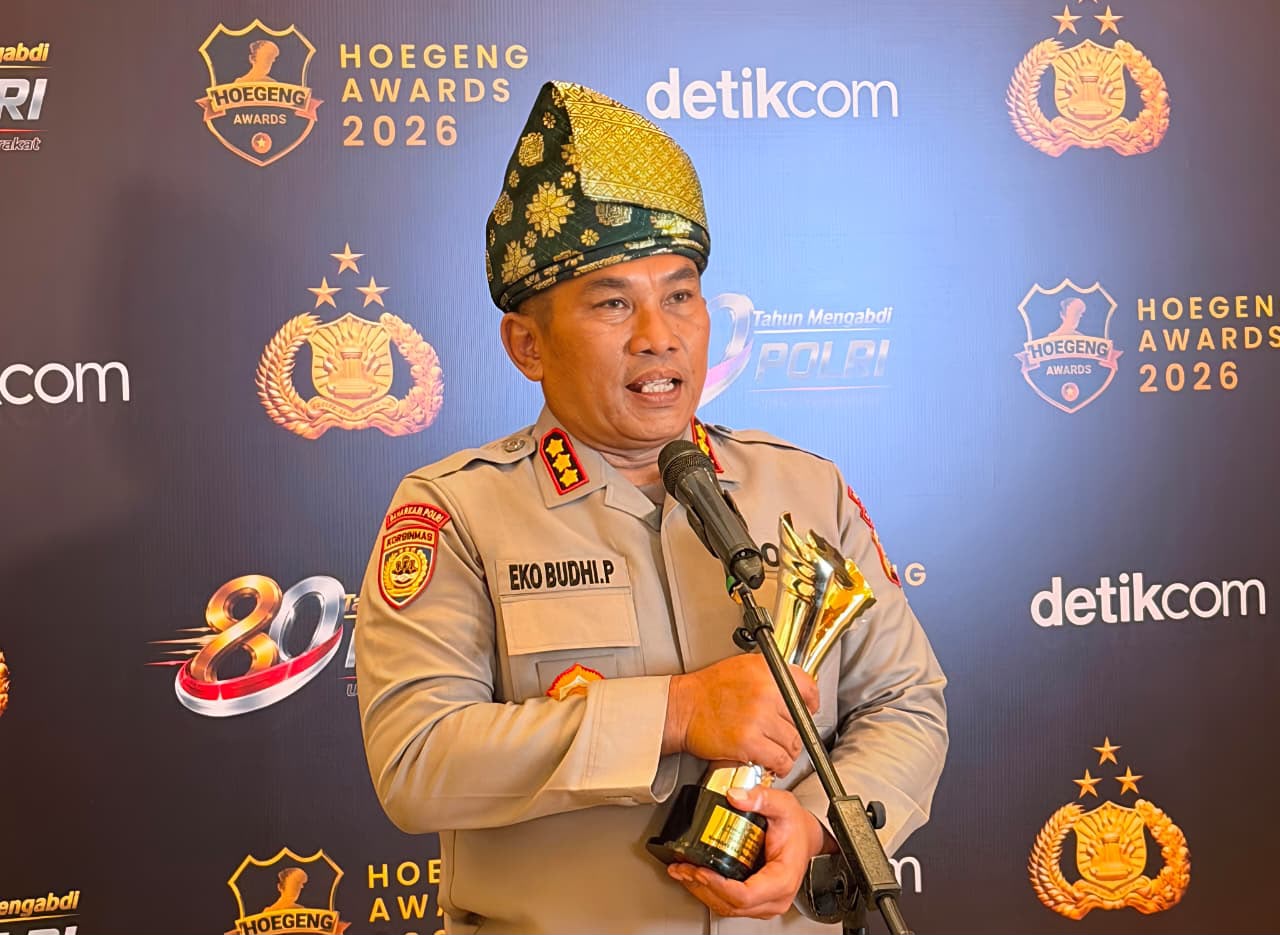 Kombes Pol Eko Budhi Purwono Raih Hoegeng Awards 2026 Green Policing