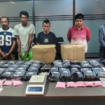 Bareskrim Polri menggagalkan penyelundupan 86,386 kilogram sabu dan 5.171 butir ekstasi dari jaringan internasional Malaysia-Indonesia. Enam tersangka ditangkap, dua pengendali masih diburu. (Foto: ReportaseNews/HO-Dittipidnarkoba Bareskrim Polri)