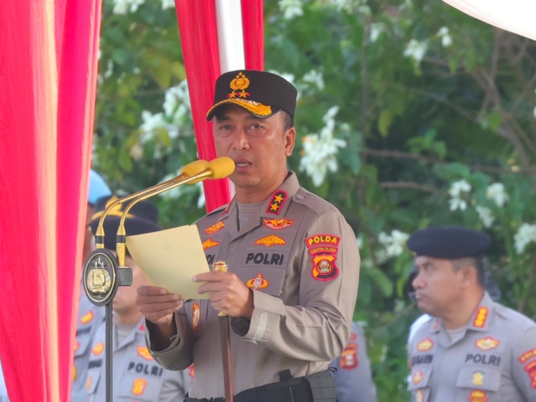 Kapolda Sumsel Irjen Pol. Sandi Nugroho menginstruksikan seluruh jajaran meningkatkan patroli, edukasi, dan penegakan hukum untuk mencegah kebakaran hutan dan lahan selama musim kemarau. (Foto: ReportaseNews/Don)