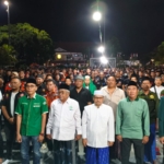 Aliansi Tomas Pati menggelar doa bersama dan ikrar menjaga kondusivitas. Mereka membantah kegiatan tersebut digelar untuk meredam aksi demonstrasi. (And)