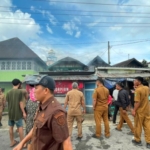 Kegiatan Sosialisasi di Tapsel Bubar Gegara Warung Terbakar