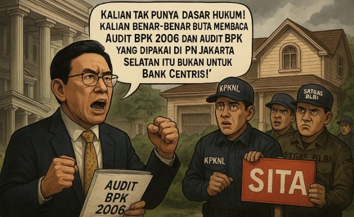 Sidang Perdana Gugatan Andri Tedjadharma di PN Cibinong, KPKNL dan PUPN Mangkir