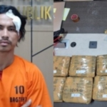 Terima 10 Kg Ganja di Pool Bus ALS Surabaya, Mahasiswa Asal Madina Ditangkap Bareskrim