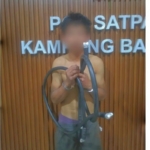 Petugas KAI Daop 1 Jakarta menggagalkan dugaan pencurian sembilan kabel bonding di jalur sepur simpan Stasiun Kampung Bandan, Jakarta Utara. (Dok. KAI)