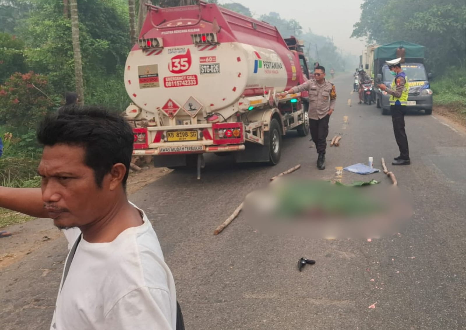 Kecelakaan Tiga Kendaraan di Trans Kalimantan Kubu Raya Tewaskan Remaja Asal Sanggau
