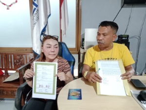 Seorang perempuan mengadu ke Klinik Hukum Peradi SAI Purwokerto terkait perkawinan siri dengan pengusaha berinisial SP dan meminta pendampingan hukum. (Kus)