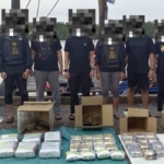 Bareskrim Polri bersama Bea Cukai Dumai menggagalkan penyelundupan narkotika dari Malaysia di Rokan Hilir. Polisi menyita 47,5 kg sabu, 20.044 ekstasi, dan 3.600 cartridge etomidate. (Foto: Dittipidnarkoba Bareskrim Polri)