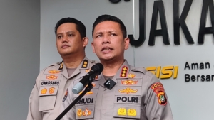Kabid Humas Polda Metro Jaya, Kombes Pol. Budi Hermanto mengatakan Polda Metro Jaya menyiapkan pengamanan Pilkades serentak di 154 desa Kabupaten Bekasi pada 20 September 2026, termasuk mengantisipasi konflik dan praktik perjudian botoh. (Foto: ReportaseNews/Tama)