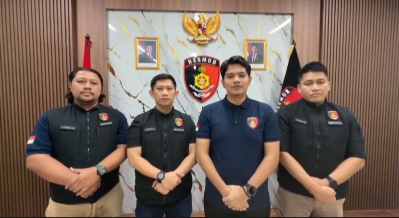 Komplotan pencurian rumah di Sukahati, Cibinong, Kabupaten Bogor, dibekuk tim gabungan Bareskrim Polri dan Polres Bogor. Lima tersangka merupakan residivis. (Foto: Satresmob Bareskrim Polri)