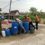 AJII Salurkan Air Bersih untuk Warga Dusun Gagan