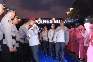 AKBP Mohammad Amirul Hakim Resmi Jabat Kapolres Ngawi