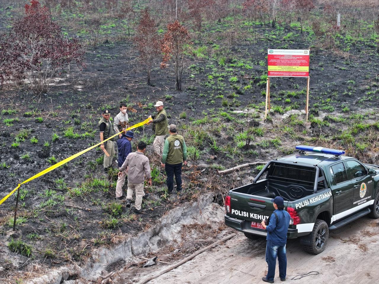 Kemenhut Sanksi 32 Perusahaan Terkait Karhutla, 9 di Kalbar