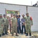 Dandim Ngawi Sambut Tim Wasev TMMD ke-130, Progres Pembangunan di Desa Jatipuro