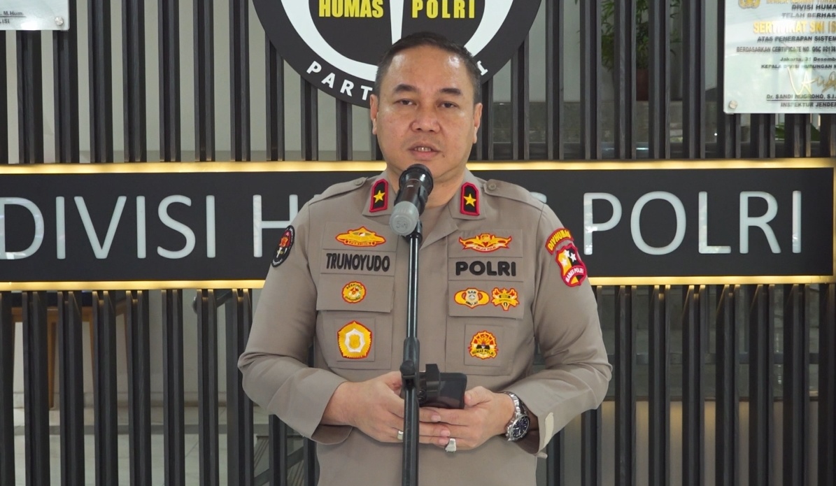 Polri menahan empat tersangka kasus kecelakaan KM Virgo Transport 8, terdiri dari nakhoda dan tiga pihak perusahaan. Penyidikan masih berlanjut. (Dok. Humas Polri)