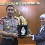 Kapolri Suyudi Ario Seto dan Menkomdigi Meutya Hafid memperkuat sinergi memberantas judi online, penipuan siber, jual beli data, dan pencurian perangkat telekomunikasi. (ReportaseNews/Tama)
