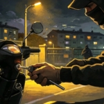 Dua terduga pencuri motor di Koja, Jakarta Utara, mengalami luka bakar hingga 40 persen setelah motor yang mereka kendarai meledak saat melarikan diri dari kejaran warga. (Ilustrasi: ReportaseNews/Tama)